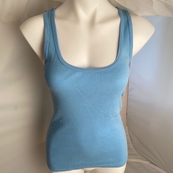 J Crew light blue Favorite tank top M - Picture 1 of 6